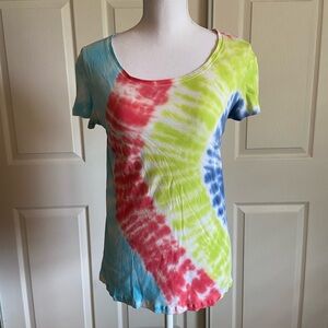 Hand dyed tie dye shirt